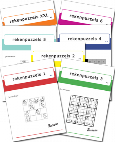 Ongekend Rekenpuzzels 1 - Educatieve Uitgeverij Kinheim CM-36